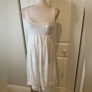 Standard James Perse White/Cotton Tank Dress